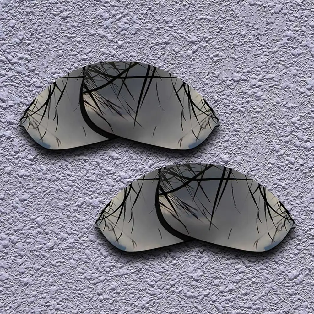 2 пары Поляризованные замена линз для Oakley половина солнечные очки к куртке-несколько вариантов - Цвет линз: Black-Black
