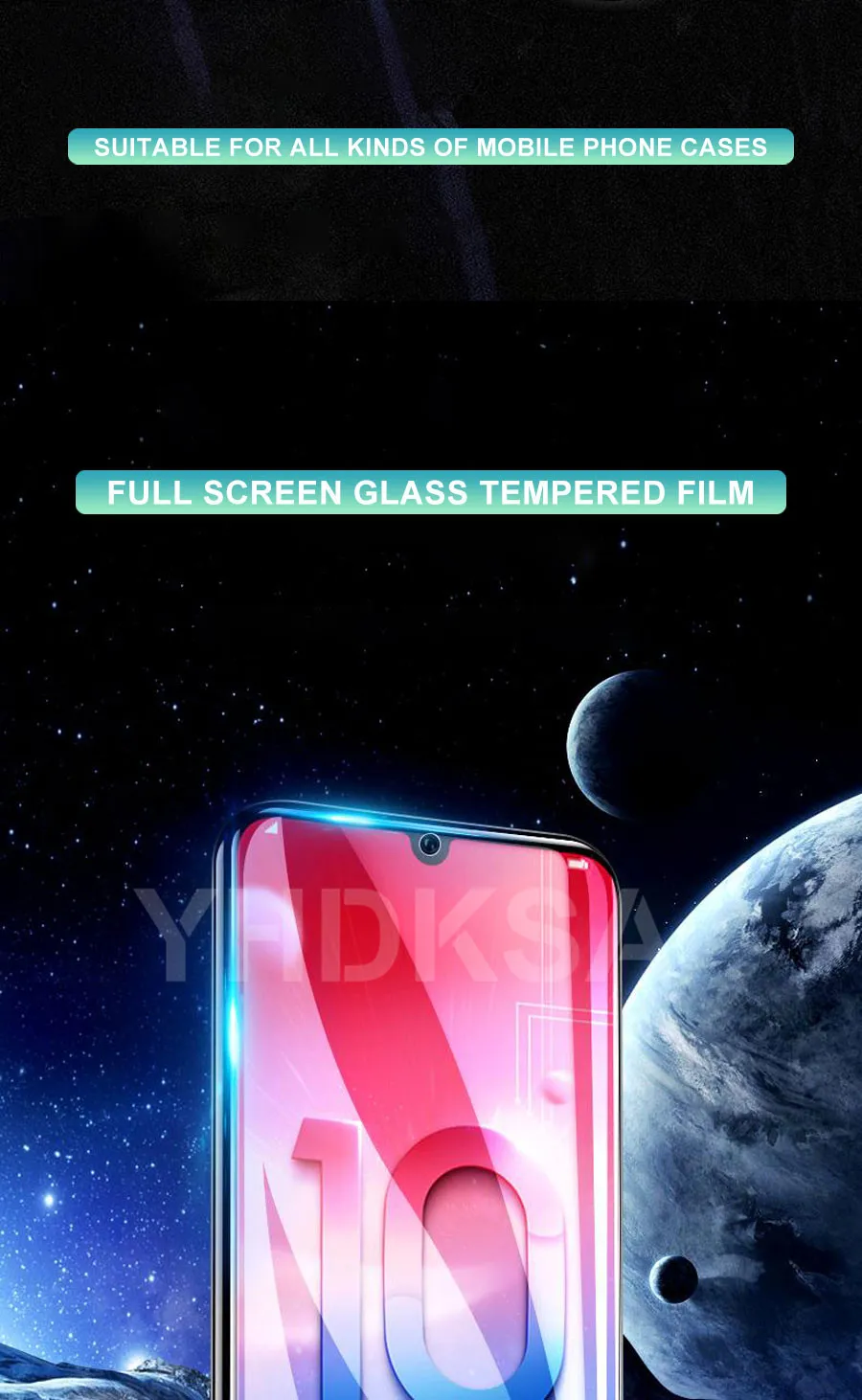 0,22 мм 9H закаленное стекло для huawei Honor 20 10 9 8 Lite Защитное стекло для Honor 9X 8X V20 V10 V9 Защитная пленка для экрана