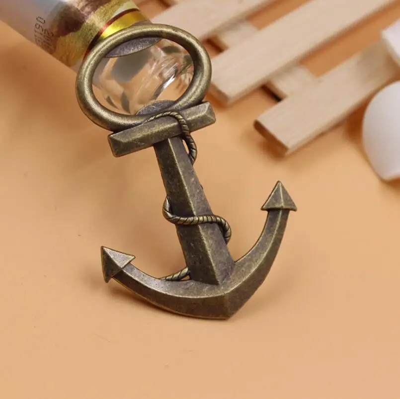 Винтажный антикварный стиль, морской корабль, лодка, якорь, открывалка для пивных бутылок, свадебные подарки