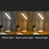 LED touch dimming desk lamp USB charging reading eye protection table light learning bedroom living room lighting book lamps 3
