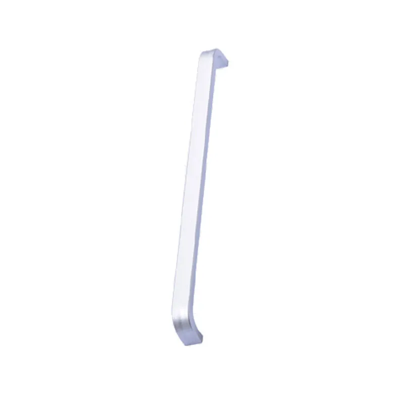 Modern Wardrobe Handle Solid/Hollow Space Aluminum handle Kitchen Furniture pulls drawer handle 64mm/96mm/128mm/160mm/192mm furniture handles