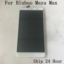 Б/у ЖК-экран+ сенсорный экран+ рамка для BLUBOO Maya Max MTK6750 Восьмиядерный 6," HD 1280x720+ номер отслеживания