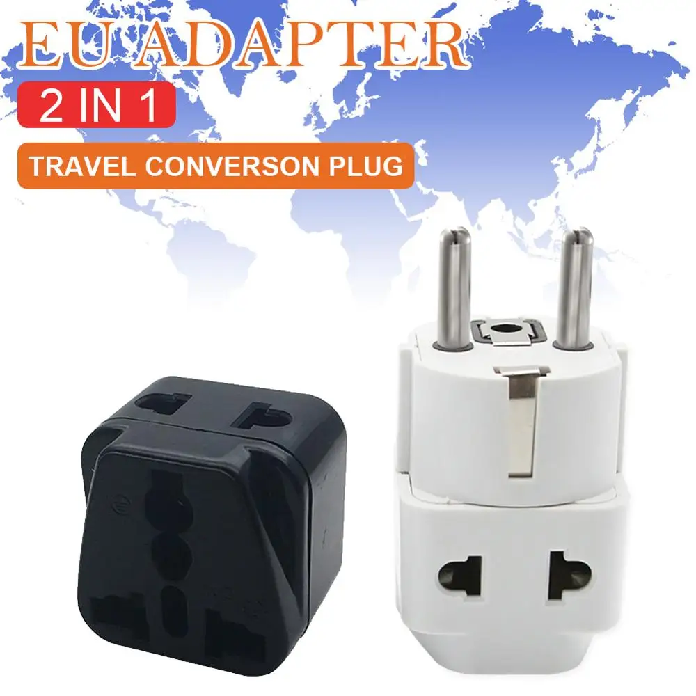 

German Standard Conversion Plug One to Two Conversion Plug