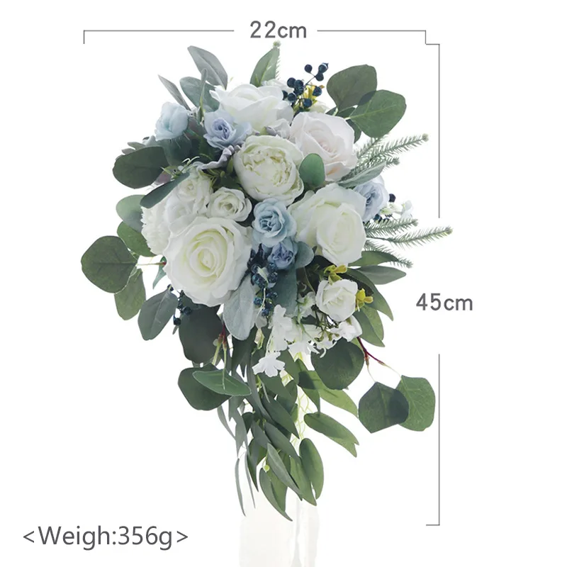 Top Quality Bouquets Wedding Accessories Blue Bouquet