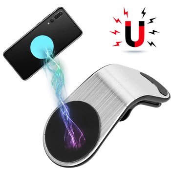 

LEEPEE Mount Stand 360 Rotation Air Vent Clip Mount Magnetic Car Phone Holder Universal Car Accessories