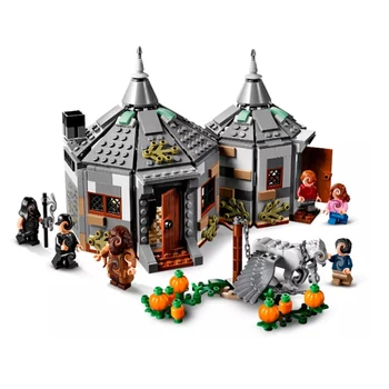 

New 520pcs Harri Movie Hut Buckbeak Rescue Building Blocks 75947 Toys Gift for children