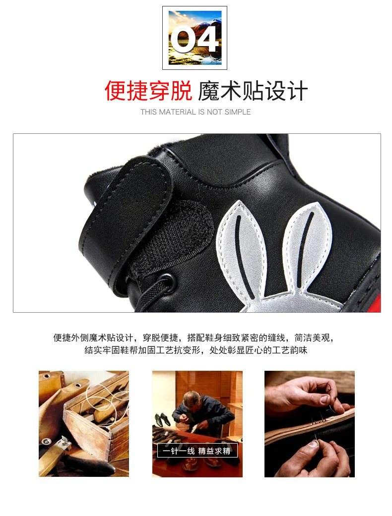 Ботинки для девочек; сезон осень-зима; хлопковые короткие ботинки; Новинка года; детские бархатные Ботинки martin; зимняя обувь; детская обувь для взрослых