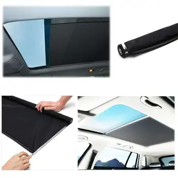 

Black Skylight shutter Sunroof sunshade curtain For Audi Q5 for VW Sharan style Tiguan