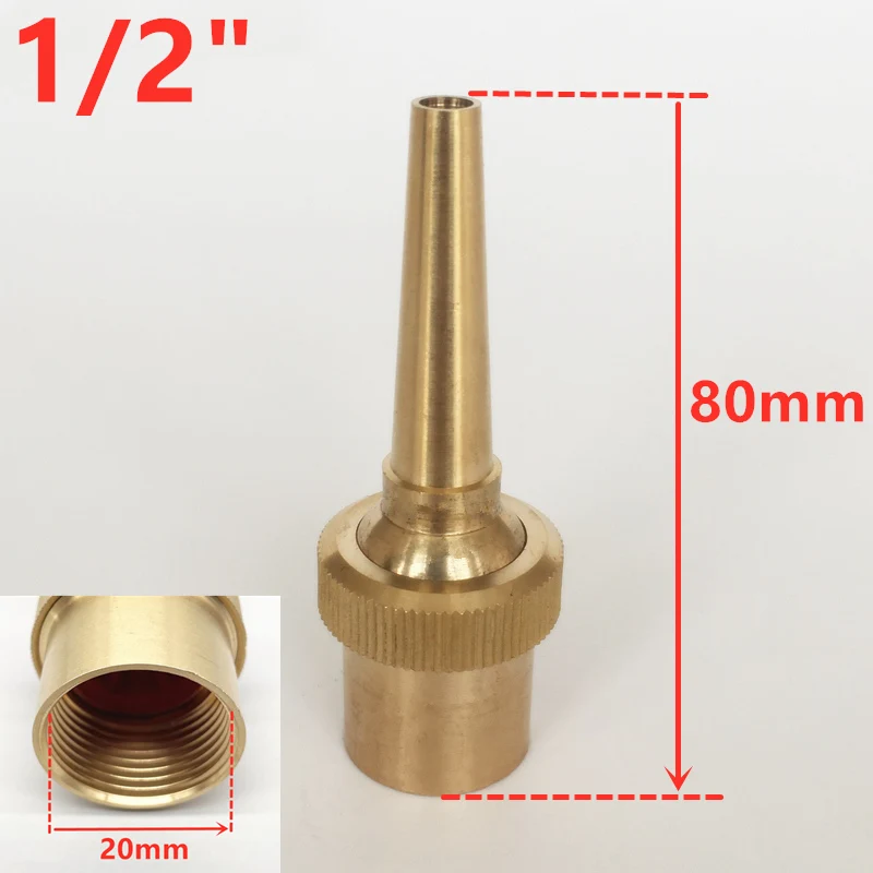 Multi-Size Decorative Water Fountain Nozzle for Outdoor Garden and Pool