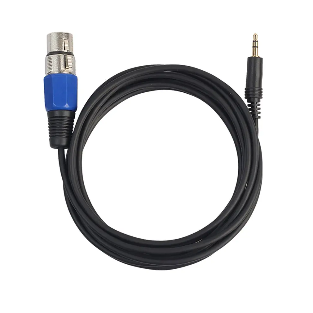 

3.5mm Jack Stereo Female Plug Connector Cable To Microphone For HDTV DVD Portable Audio Cable Adapter Cable