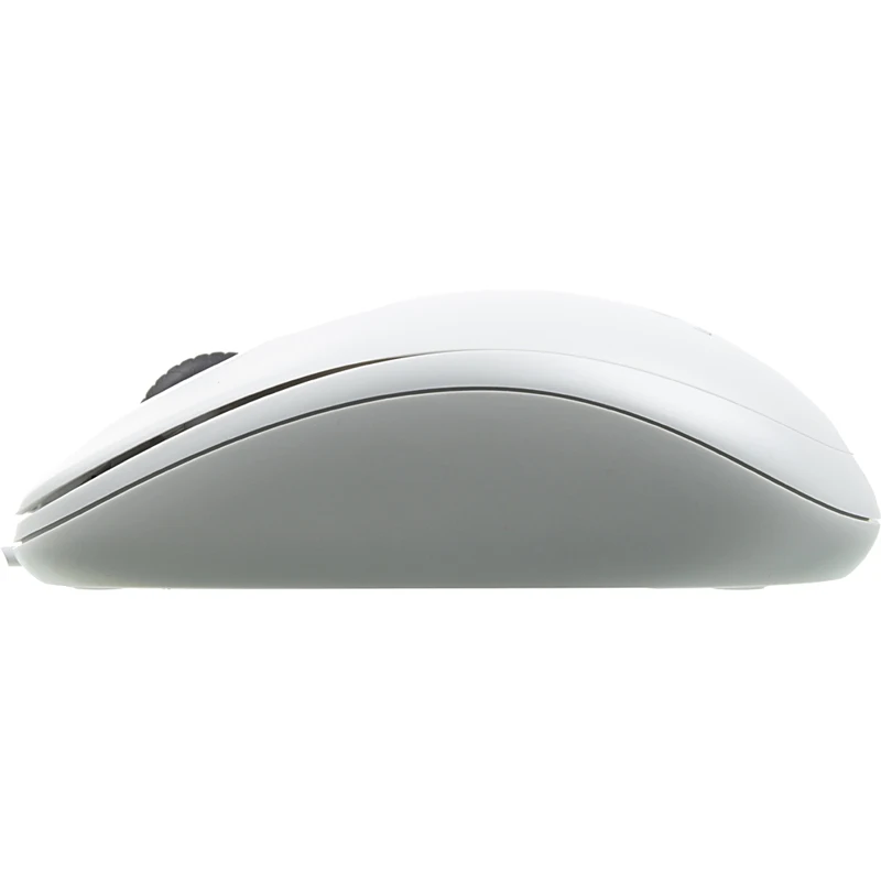 Мышь LOGITECH B100, проводная, USB, белый