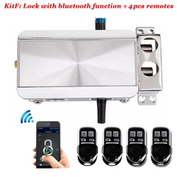 Serrure de porte intelligente Tuya Ewelink, télécommande Invisible, sans clé, verrouillage automatique, Bluetooth, commande par téléphone 