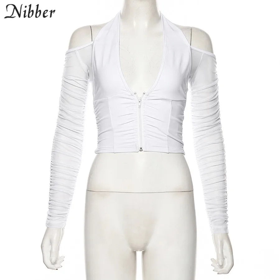 FREE SHIPPING Urban Outfit Shirt Mesh Long Sleeve JKP4330