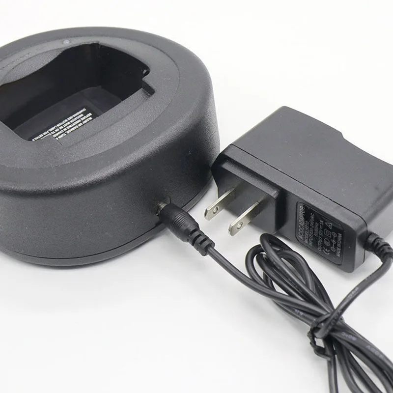 Rapid Charger For Motorola Radio HT750 HT1250 GP328 GP340 110V Black Electronics Accs Part Practical 3