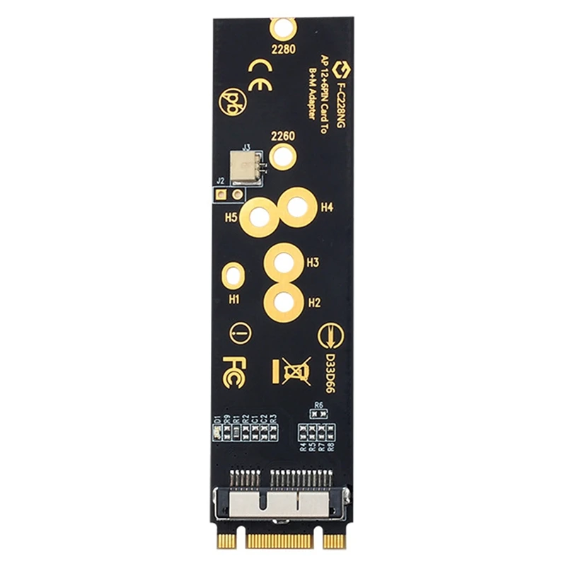 Сетевая карта для жесткого диска NGFF B + M Ключ адаптер BCM94360CD/2CS/CS2 Спецификация 802.11AC