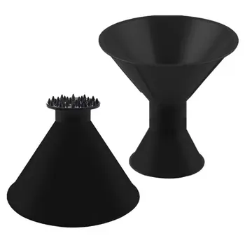 

2Pcs Car Magic Window Windshield Car Ice Scraper Shaped Funnel Snow Remover Tool L9BC
