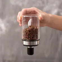 Высокое боросиликатное стекло банки для специй прозрачная коробка для приправ контейнер для приправ с крышками ложка Кухонная Бутылка Контейнер 72XF