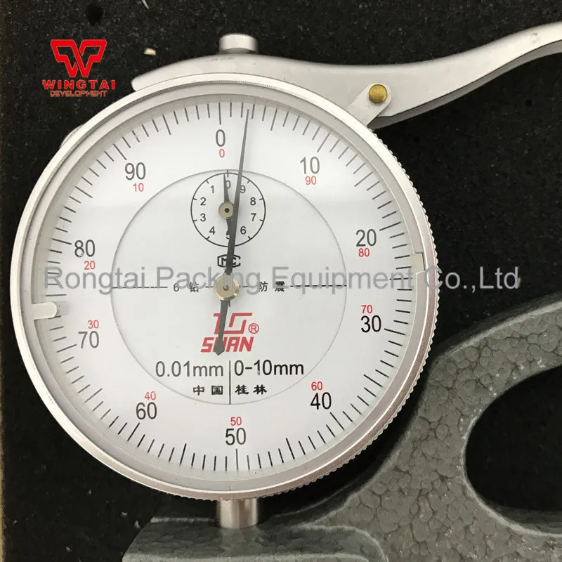 Толщиномер колес 0 10 мм для бумаги и пластиковой пленки 01 мм|tools measuring|tool toolgauge tool |