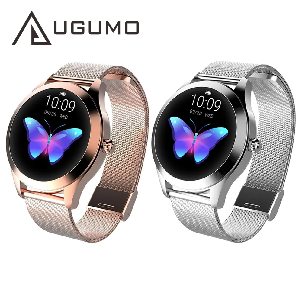 

UGUMO Women Smart Watch IP68 Waterproof Bracelet Heart Rate Monitor Sleep Monitoring Bracelet Sport Female Watch For Android IOS
