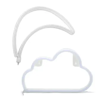 

Cloud/Moon Shaped LED Light Creative Wall Hanging Ornament Night Lamp Home Decor