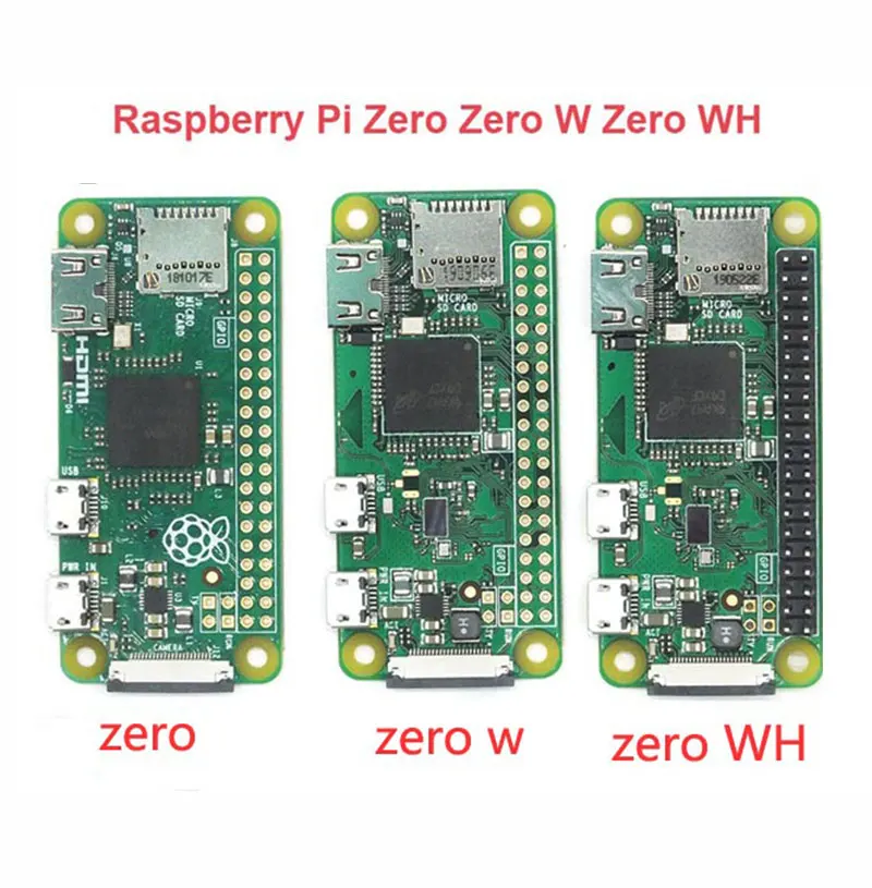В наличии Raspberry Pi ZERO/ ZERO W/ZERO WH Беспроводная плата bluetooth с процессором 1 ГГц 512 МБ ОЗУ