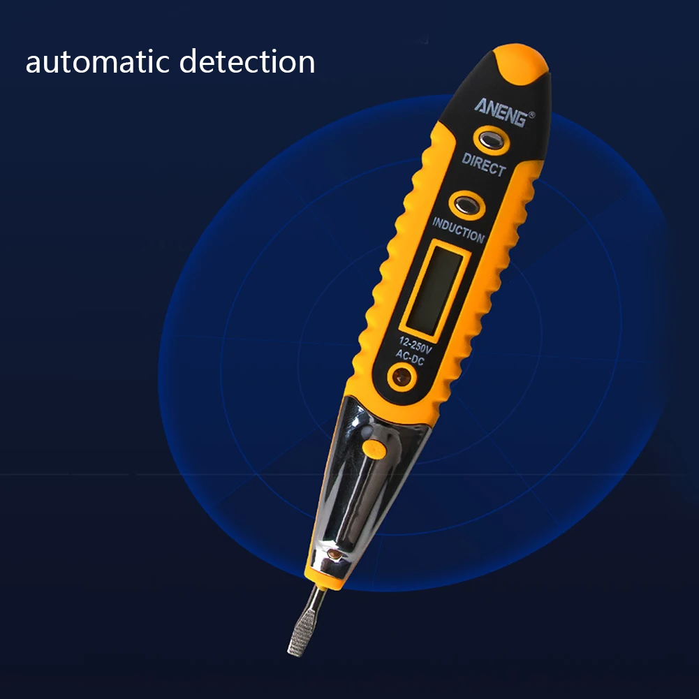 Многофункциональный Бесконтактный тестовый карандаш автоматическое обнаружение Интеллектуальное обнаружение Ndicator силовой детектор тестер с розеткой