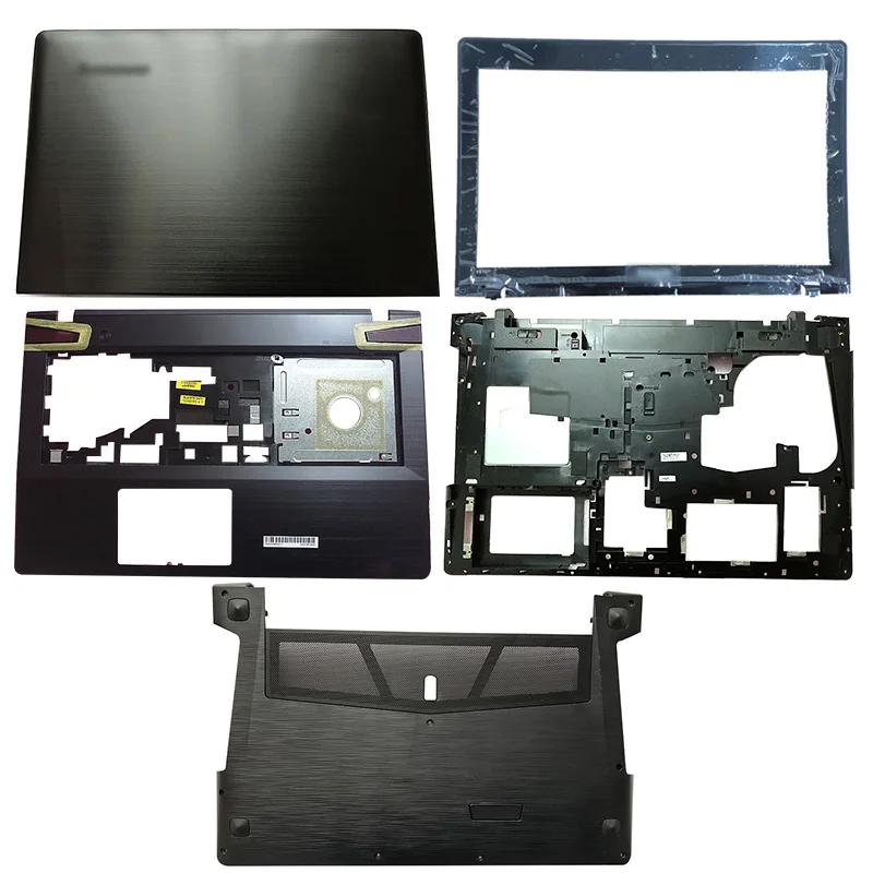 

NEW For Lenovo Ideapad Y500 Y510P Laptop LCD Back Cover/Front Bezel/Palmrest Upper Top Cover/Bottom Case/Bottom Door Shell
