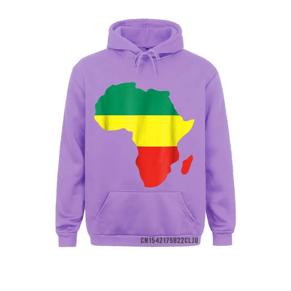 Africa Reggae map T-shirt - African Rasta green yellow red__97A1592 Sweatshirts Summer/Autumn Europe Hoodies Long Sleeve Funny Hoods Women's Africa Reggae map T-shirt - African Rasta green yellow red__97A1592purple