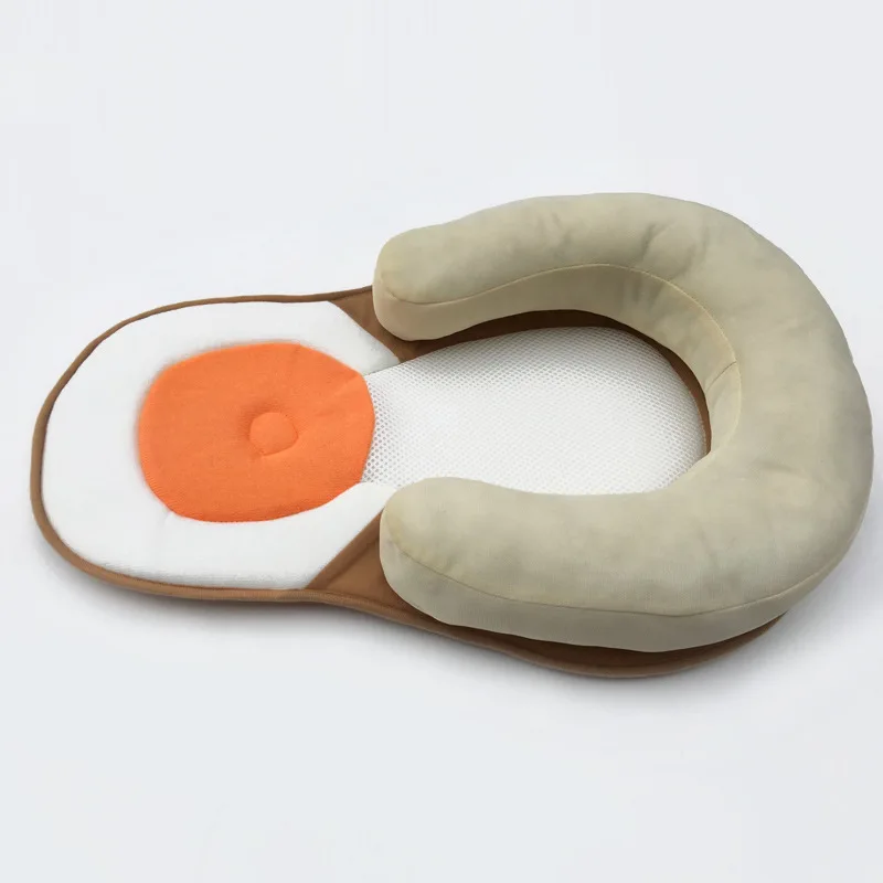 Детская невыпадающая Соска с плоской головкой стереотипы подушка матрас для новорожденных сна подушка для позиционирования с защитой от падения