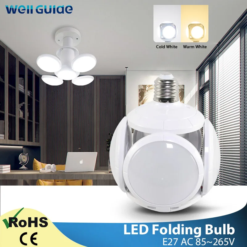 LED Bulb E27 40W 9W Cold White Warm White AC 220V 240V Bombilla Spotlight Lampada LED light football UFO lamp LED Bulb for home