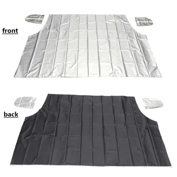 

Hot 245x145cm Car Winter Magnetic Cover Windshield Snow Sun Shade Waterproof Protector Cover Suv Front Windscreen Sunshade Cover
