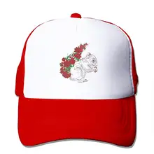 Кепка водителя грузовика, диета белки, печатная Регулируемая сетчатая бейсболка, Бейсболка унисекс для спорта на открытом воздухе