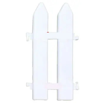 

Plastic Christmas Tree Fence Courtyard Indoor Garden Fence Kindergarten Flower Garden Vegetable White Decor