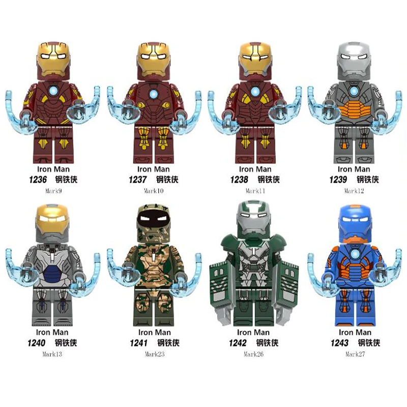 Marvel Мстители 4 Супер Герои Legoings конечная игра Железный человек Капитан Америка