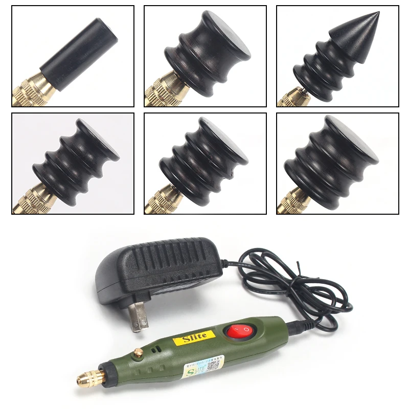 Diy Leather Grinding Tool Leather Edge Electric Polishing Machine