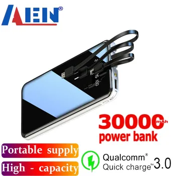 トップ太陽光発電銀行防水 30000 2600mahのソーラー充電器のusbポート外部充電器powerbank xiaomiスマートフォンとledライト