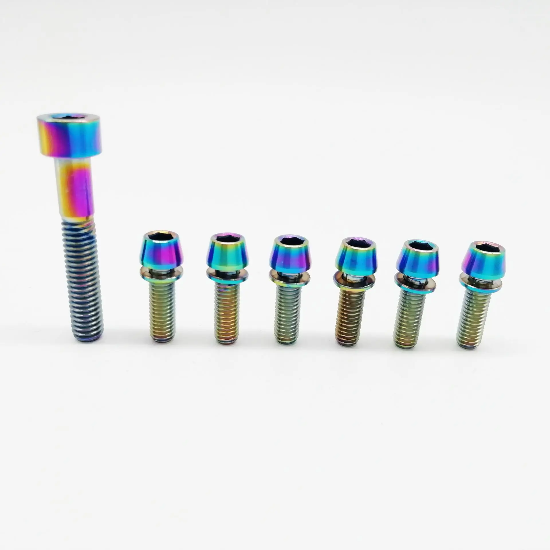M5 x 16mm - 6 /& M6 x 35mm 7 Gold Titanium Ti Bolts For Stem /& Headset Cap
