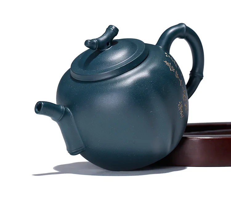 Yixing Clay Teapot Entirely Handmade Genuine Product Wholesale Wang Zhen Learn Nation Technologist Raw Ore mo lulin arts&cralts