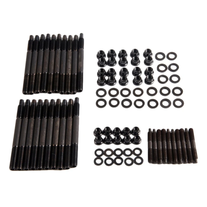 

Cylinder Head Stud Kit Fit for Chevy LS1 LS3 2004-UP 12-Point 5.3L 5.7L 6.0L Engine