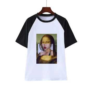

Fashion T Shirt Women Print T Shirt Women Harajuku T-shirt Graphic Cute Cartoon Tshirt Korean Style Top Tees Female