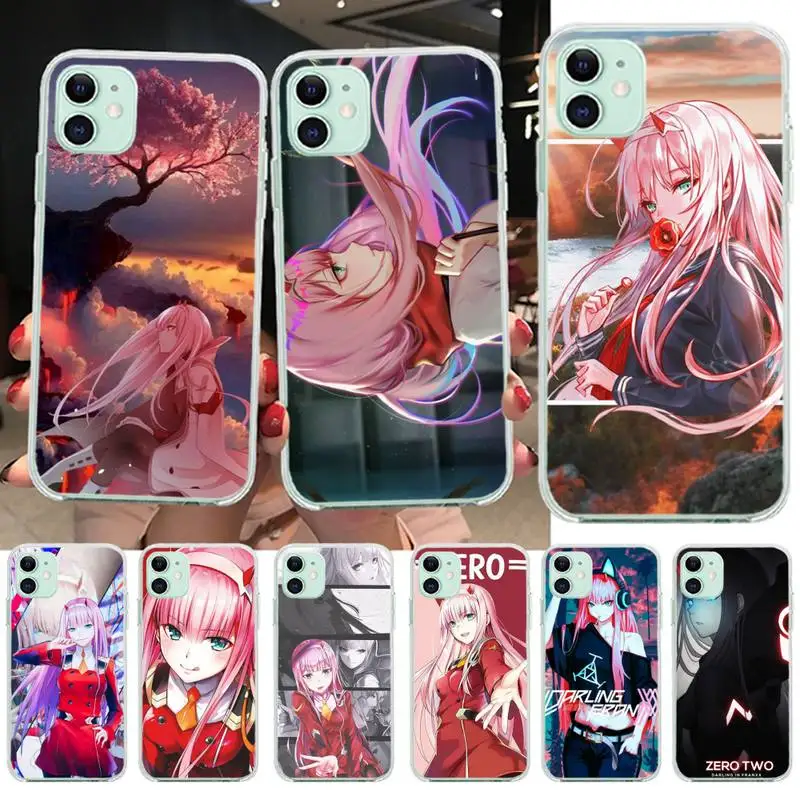 Чехол для телефона HPCHCJHM Zero Two Darling in the FranXX iPhone 11 pro XS MAX 8 7 6 6S Plus X 5S SE XR | Мобильные