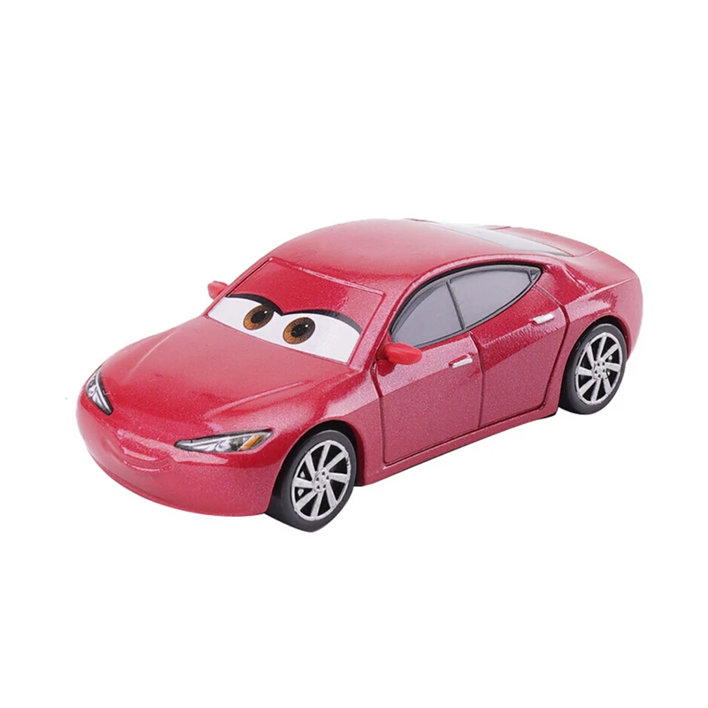 Disney Pixar Cars 2 3 Cars Collection Lightning McQueen Jackson Storm Ramirez 1:55 Diecast Metal Alloy Toy Car Model Kids Gift 39