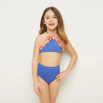 

Fashion Baby Swimwear купальник Baby Girl Swimwear Solid Bow Flowers Two-piece Swimwear Swimsuit Family Beach Set Free Ship