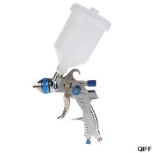 Набор краскораспылителей пистолет-распылитель гравитационный корм 600 мл горшок 3 насадки с автомобильной мебельной конструкцией краски инструменты Aug. 23