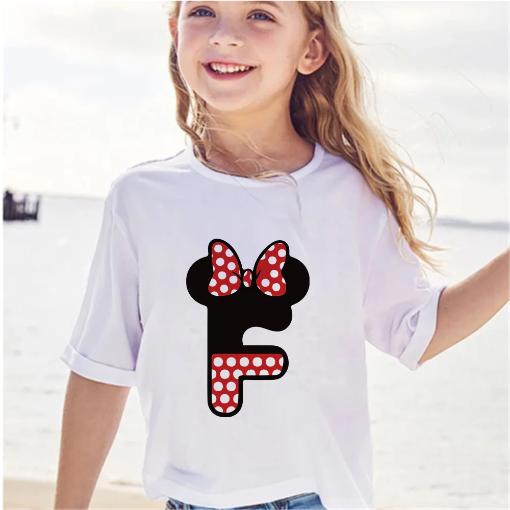 ディズニーの名前と文字が印刷された子供用tシャツ ミニーマウスの文字がプリントされた半袖の子供服 Tシャツ Aliexpress ディズニーの名前と文字が印刷された子供用tシャツ ミニーマウスの文字がプリントされた半袖の子供服 Tシャツ Aliexpress