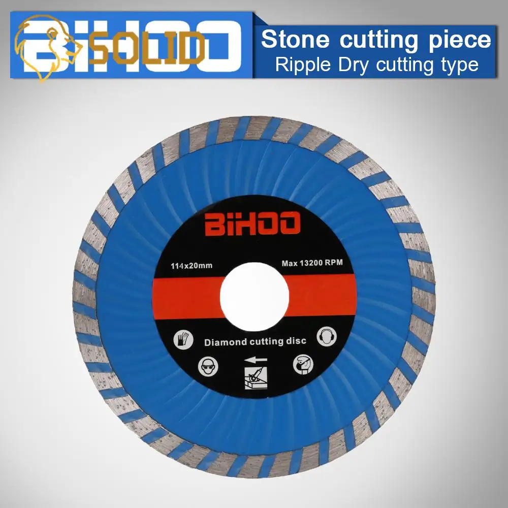 4.5/" Diamond Saw Blade Cutting Disc Tool for Stone Materials Grooving 4//5/" Hole