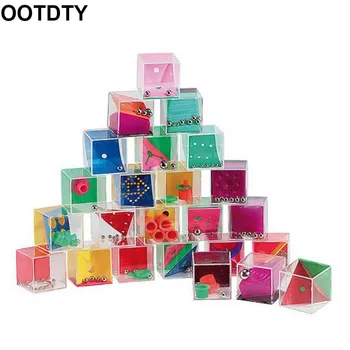 

24 Pcs Gravity Balance Bead Set Intelligance Decompression Puzzle Toy Mini Labyrinth Cube Game Boredom Relieve Gadgets