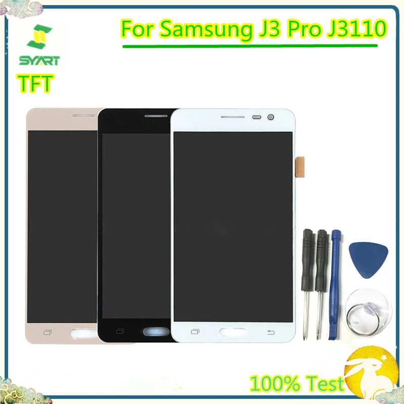 ЖК дисплей в сборе дигитайзер сенсорного экрана для Samsung Galaxy J3 Pro J3110|Экраны