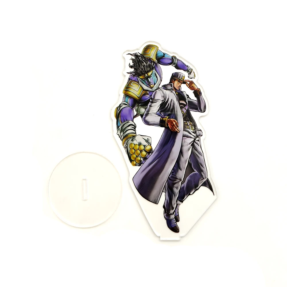 JOJO JOJO's Bizarre Adventure Kujo Jotaro Star Platinum acrylic standee  figurines desk decoration cake topper - AliExpress