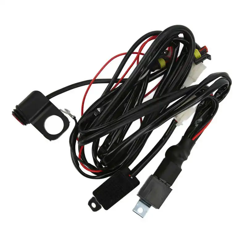 LED Relay Harness Applicable To All Lamps Switch Wiring Harness with  3‑Channel Switch for Motorcycle SUV ATV UTV AliExpress